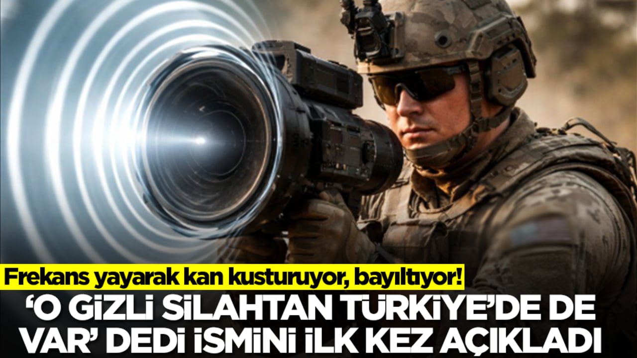 Frekans yayarak kan kusturuyor, bayıltıyor! 'O gizli silahtan Türkiye'de de var' dedi ve ismini açıkladı