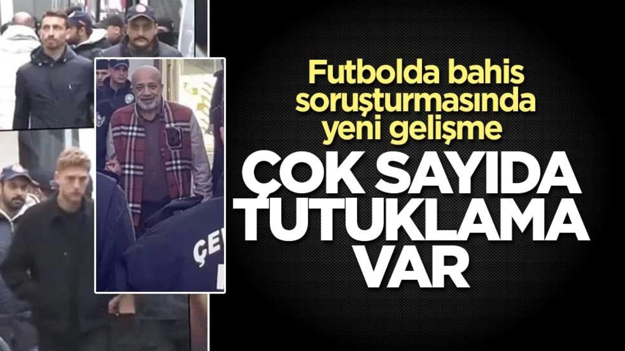 Futbolda bahis soruşturmasında Murat Sancak ve Ahmet Okatan tutuklandı