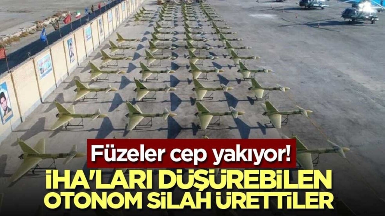 Füzeler cep yakıyor! İHA'ları düşürebilen otonom silah ürettiler