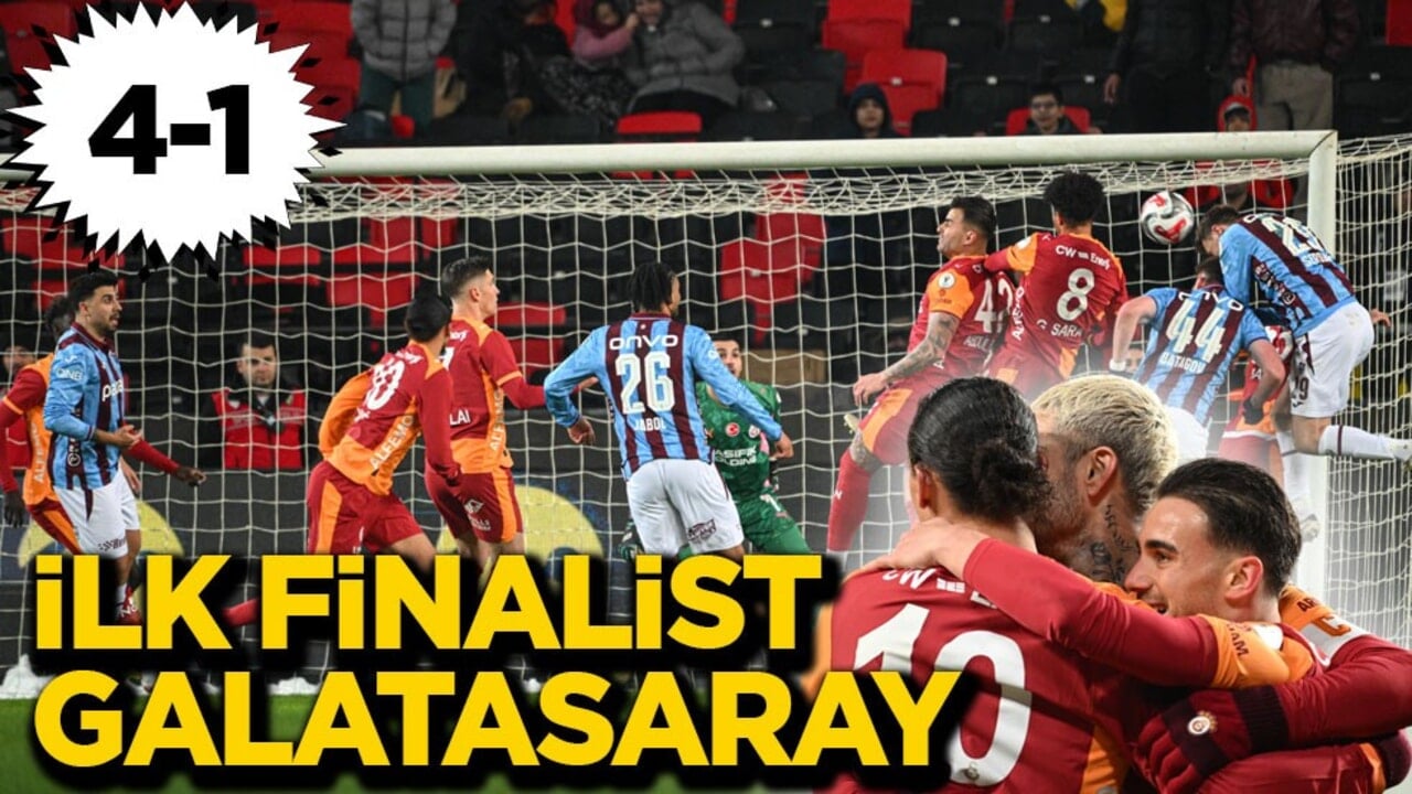 İlk finalist Galatasaray