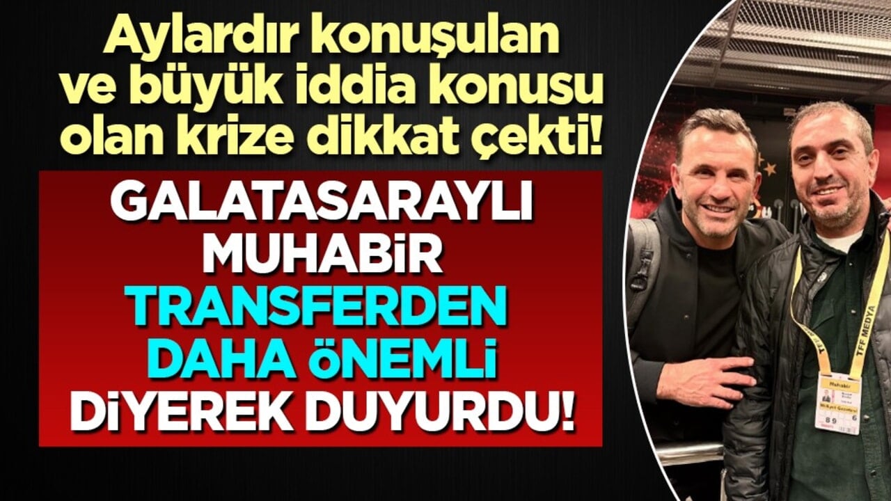Galatasaraylı muhabir o krize dikkat çekti! İddialar hep konuşuluyordu ve kriz patladı mı?