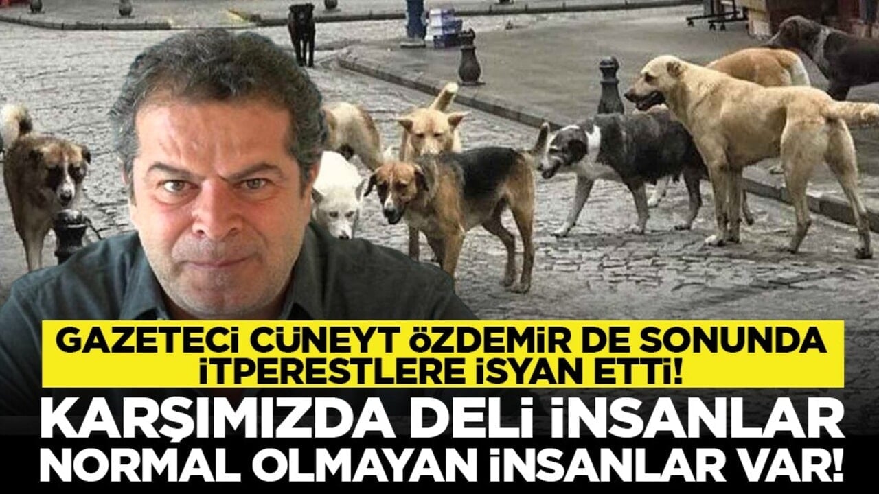 Gazeteci Cüneyt Özdemir de sonunda itperestlere isyan etti! "Karşımızda deli insanlar, normal olmayan insanlar var!"