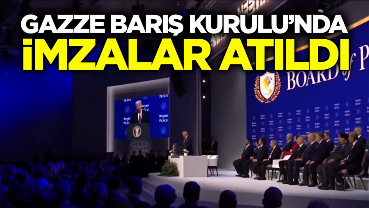 Gazze Barış Kurulu'nda imzalar atıldı