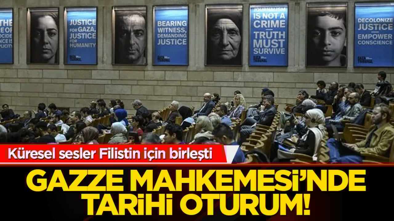 Gazze Mahkemesi’nde tarihi oturum! Küresel sesler Filistin için birleşti
