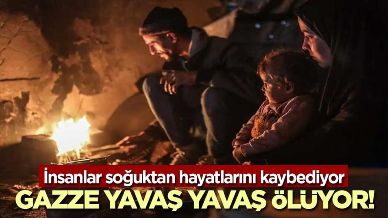 Gazze yavaş yavaş ölüyor! İnsanlar soğuktan hayatlarını kaybediyor