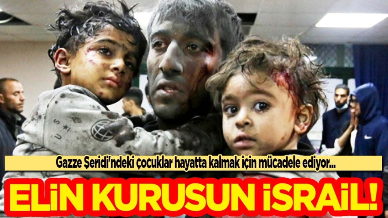 Gazze'de binlerce çocuk Nasır Hastanesi'de tedavi bekliyor: Birçok 'Batılı gazeteci'den sert eleştiri geldi