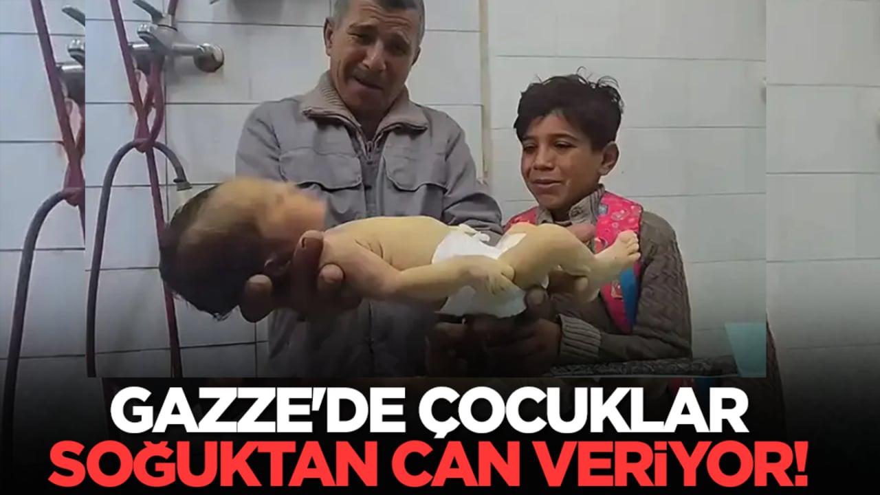 Gazze'de çocuklar soğuktan can veriyor!