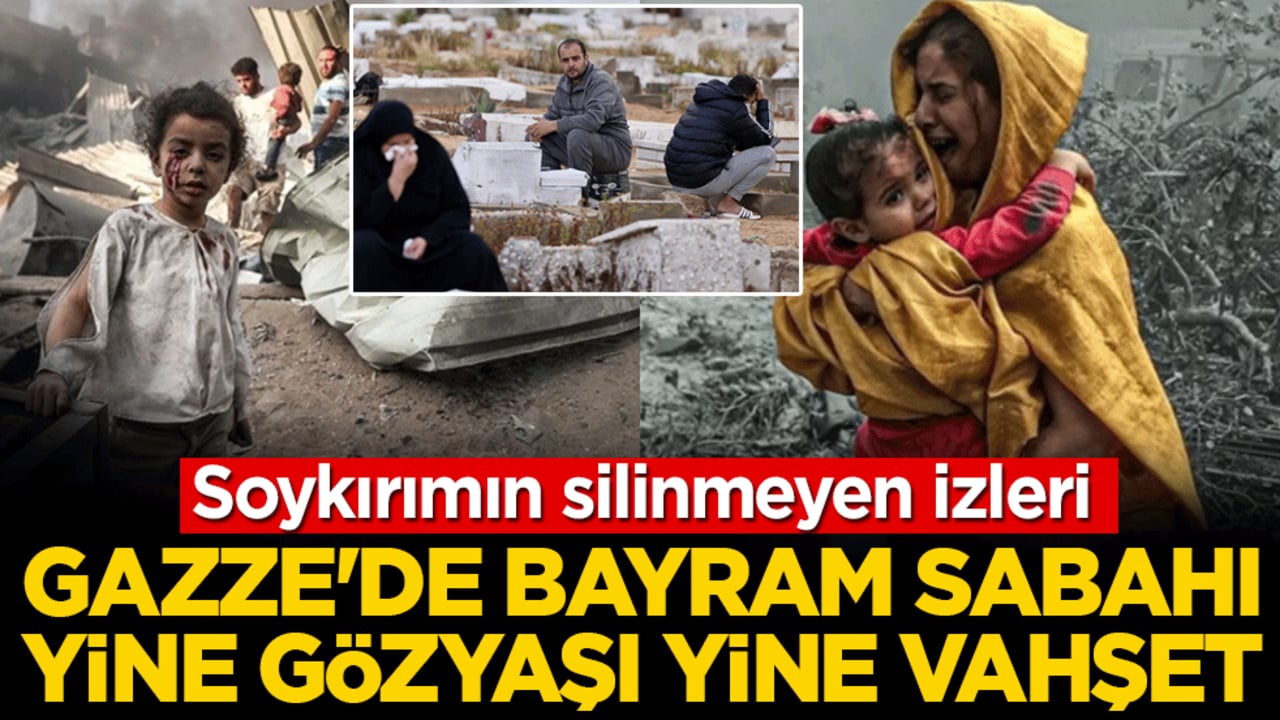 Gazze'de yine bayram coşkusu yok: Siyonist soykırımı devam ediyor! Ölüm, açlık ve ilaçsızlık…