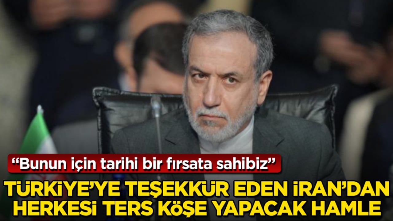 Geçtiğimiz günlerde Türkiye’ye teşekkür eden İran’dan, herkesi ters köşe yapacak hamle: Bunun için tarihi bir fırsata sahibiz