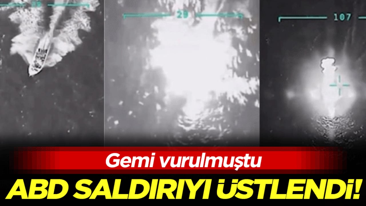 Gemi vurulmuştu: ABD saldırıyı üstlendi!