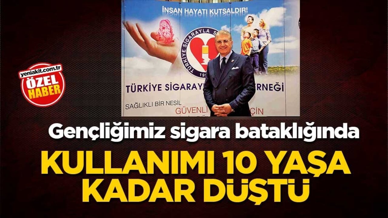 Gençliğimiz sigara bataklığında! Kullanımı 10 yaşa kadar düştü
