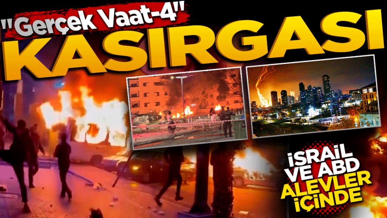 "Gerçek Vaat-4" Kasırgası: İşgalci ve Banisi ABD Alevler İçinde!