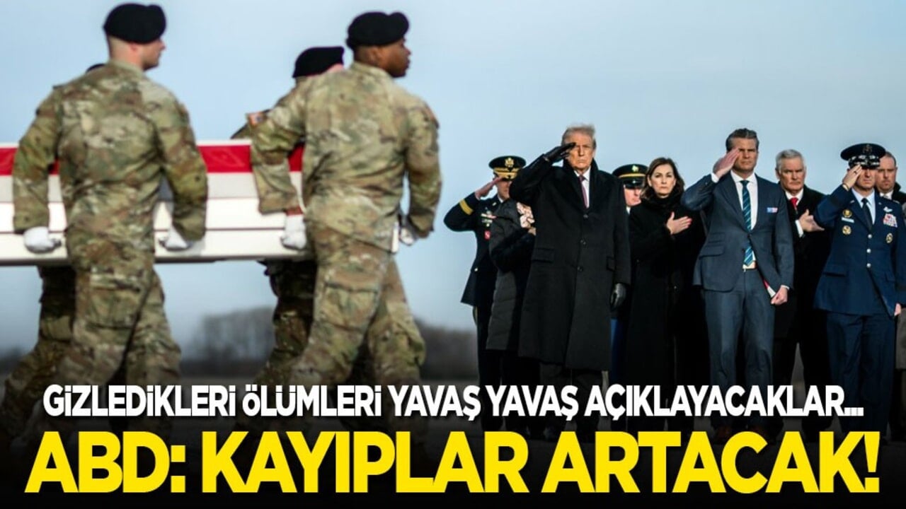 Gizledikleri ölümleri yavaş yavaş açıklayacaklar! ABD: Kayıplarımız artacak...