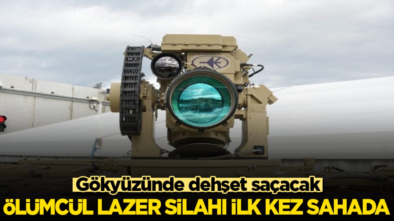 Gökyüzünde dehşet saçacak! Ölümcül lazer silahı ilk kez sahada