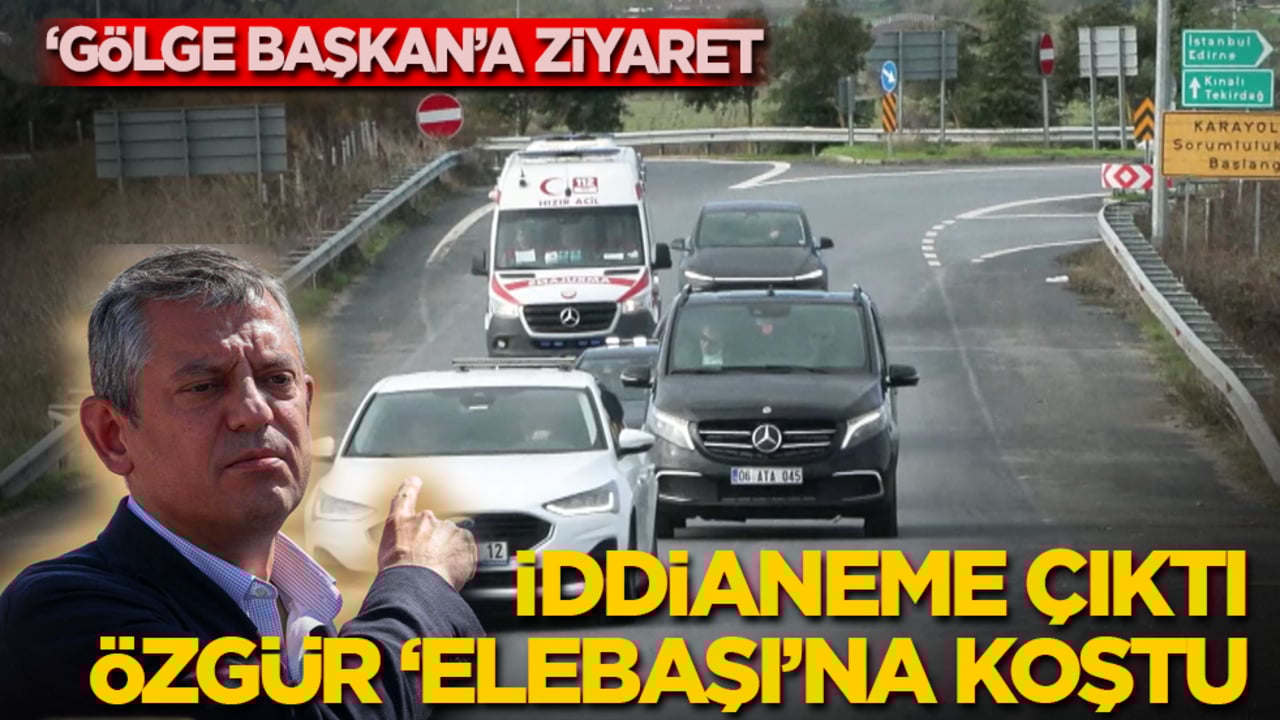 Gölge başkana ziyaret! İddianame çıktı, Özgür 'elebaşı'na koştu