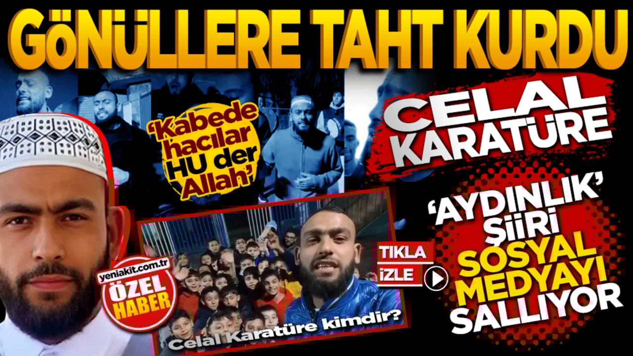 Gönüllere taht kurdu: Celal Karatüre ve Aydınlık şiiri sosyal medyayı sallıyor