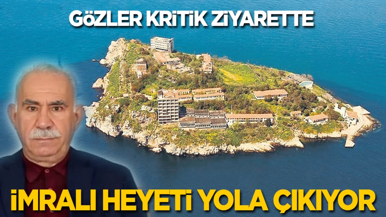 Gözler kritik ziyarette: İmralı heyeti yola çıkıyor!