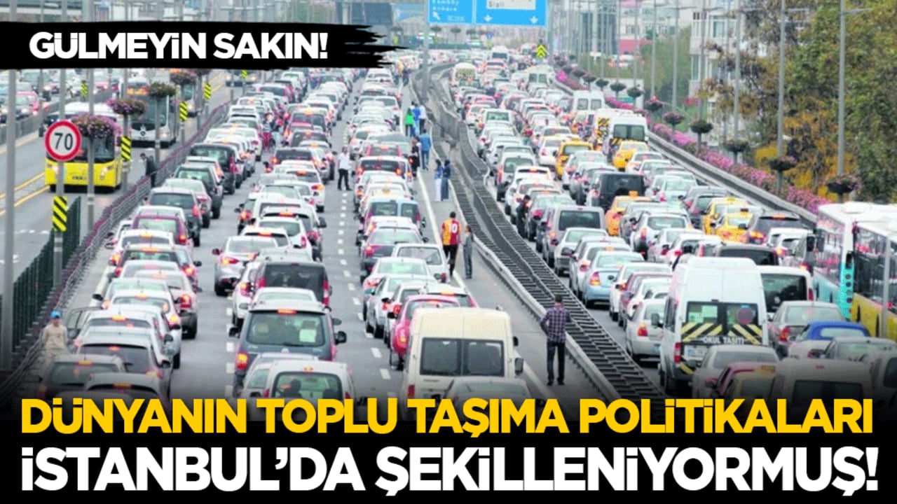 Gülmeyin! İBB, UITP toplantısını böyle duyurdu: Dünyanın toplu taşıma politikaları İstanbul’da şekilleniyor!