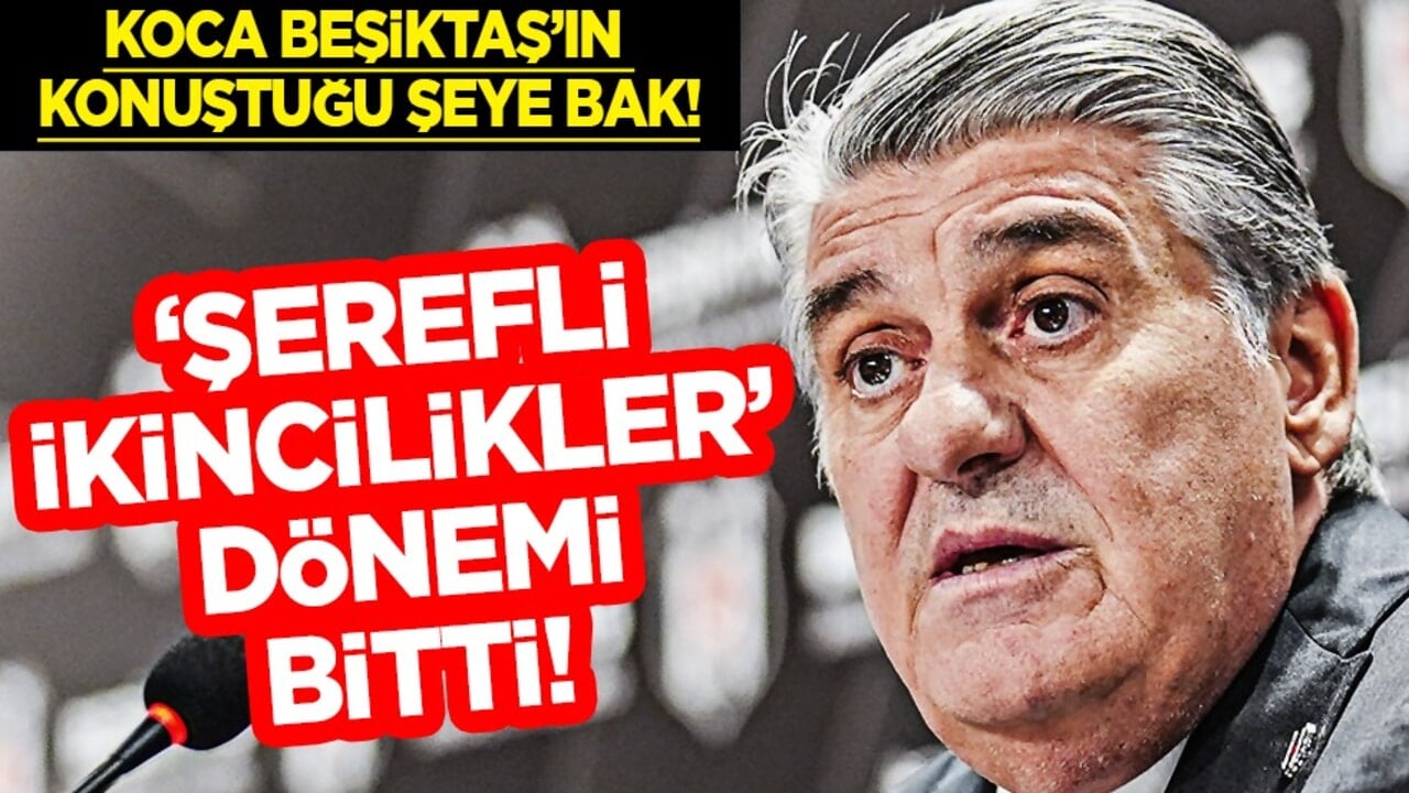 Gündem olacak çıkışı yaptılar: Beşiktaş'ta 'şerefli ikincilikler' dönemi bitti! Yeni hedef üçüncülük