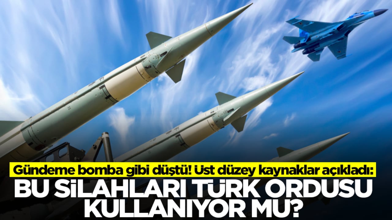 Gündeme bomba gibi düştü! Üst düzey kaynaklar açıkladı: Bu silahları Türk ordusu kullanıyor mu?