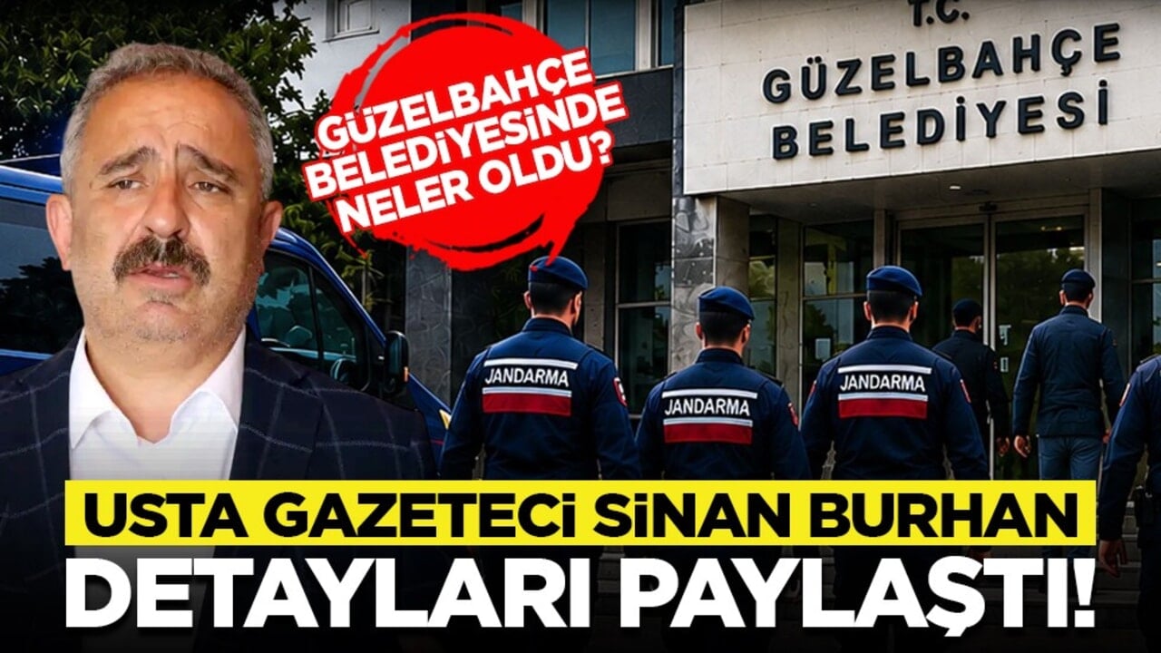 Güzelbahçe Belediyesinde neler oldu? Usta Gazeteci Sinan Burhan detayları paylaştı!