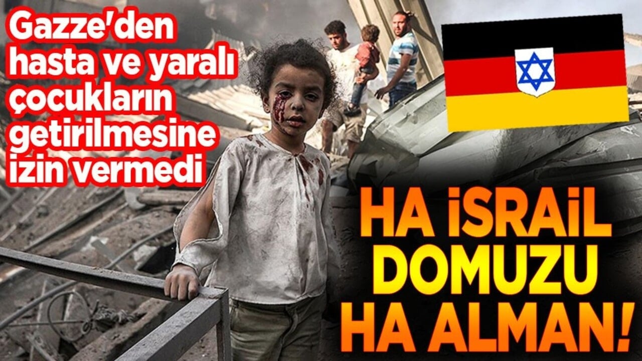 Ha İsrail domuzu ha Alman!