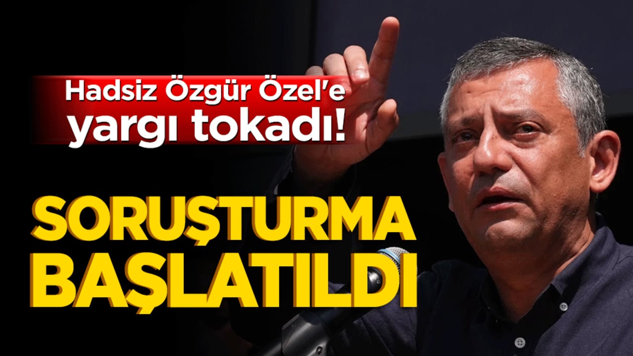 Hadsiz Özgür Özel'e yargı tokadı! Kuşadası'ndaki alçak sözleri başına iş açtı!