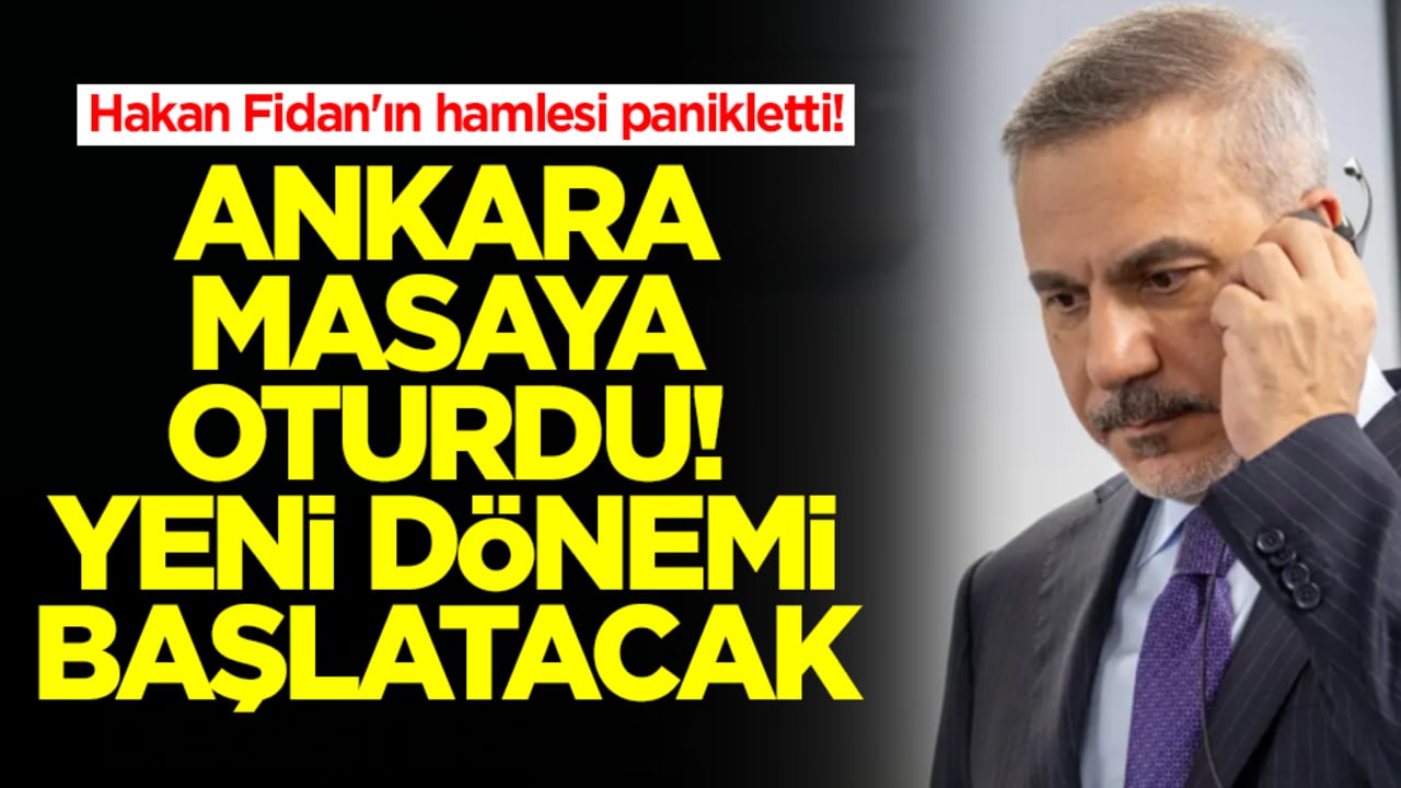 Hakan Fidan'ın hamlesi İsrail'i panikletti! Ankara masaya oturdu, yeni dönemi başlatacak