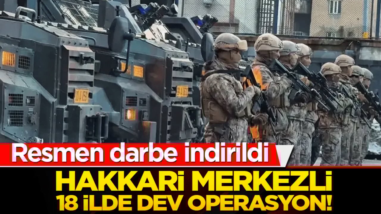 Hakkari merkezli 18 ilde dev operasyon! Yasa dışı bahis ve dolandırıcılık çetesine darbe indirildi