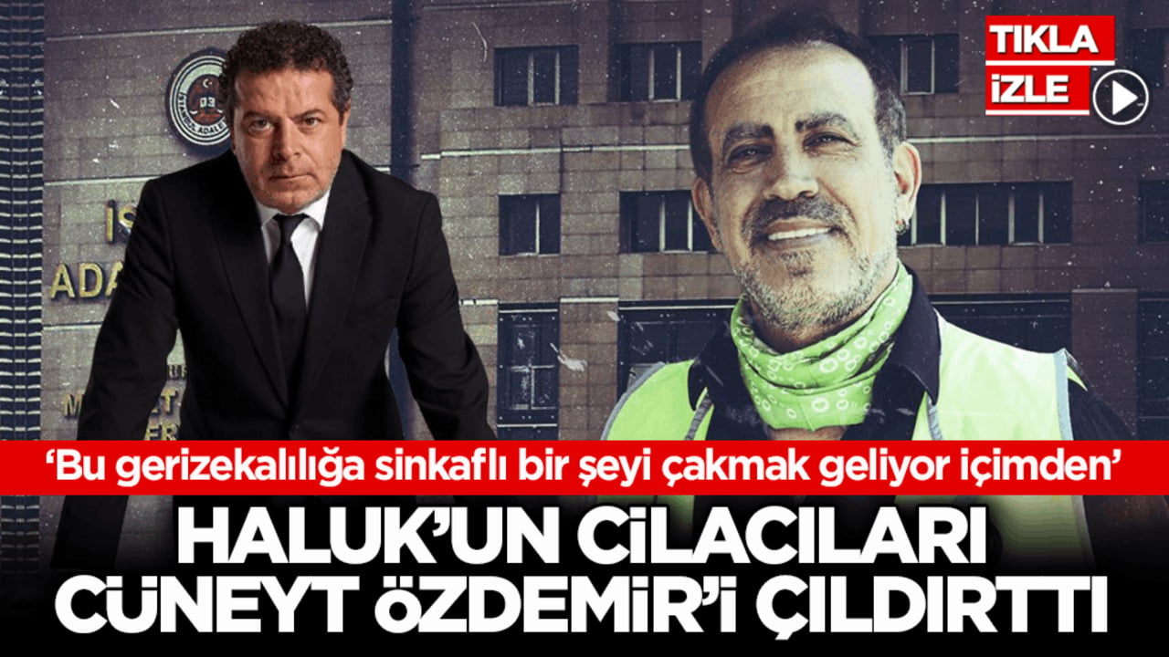 Haluk’un cilacıları Cüneyt Özdemir’i çıldırttı