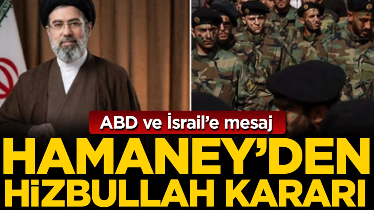Hamaney'den Hizbullah kararı: ABD ve İsrail'e mesaj!