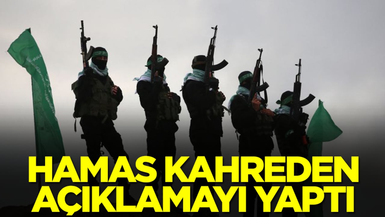 Hamas kahreden açıklamayı yaptı