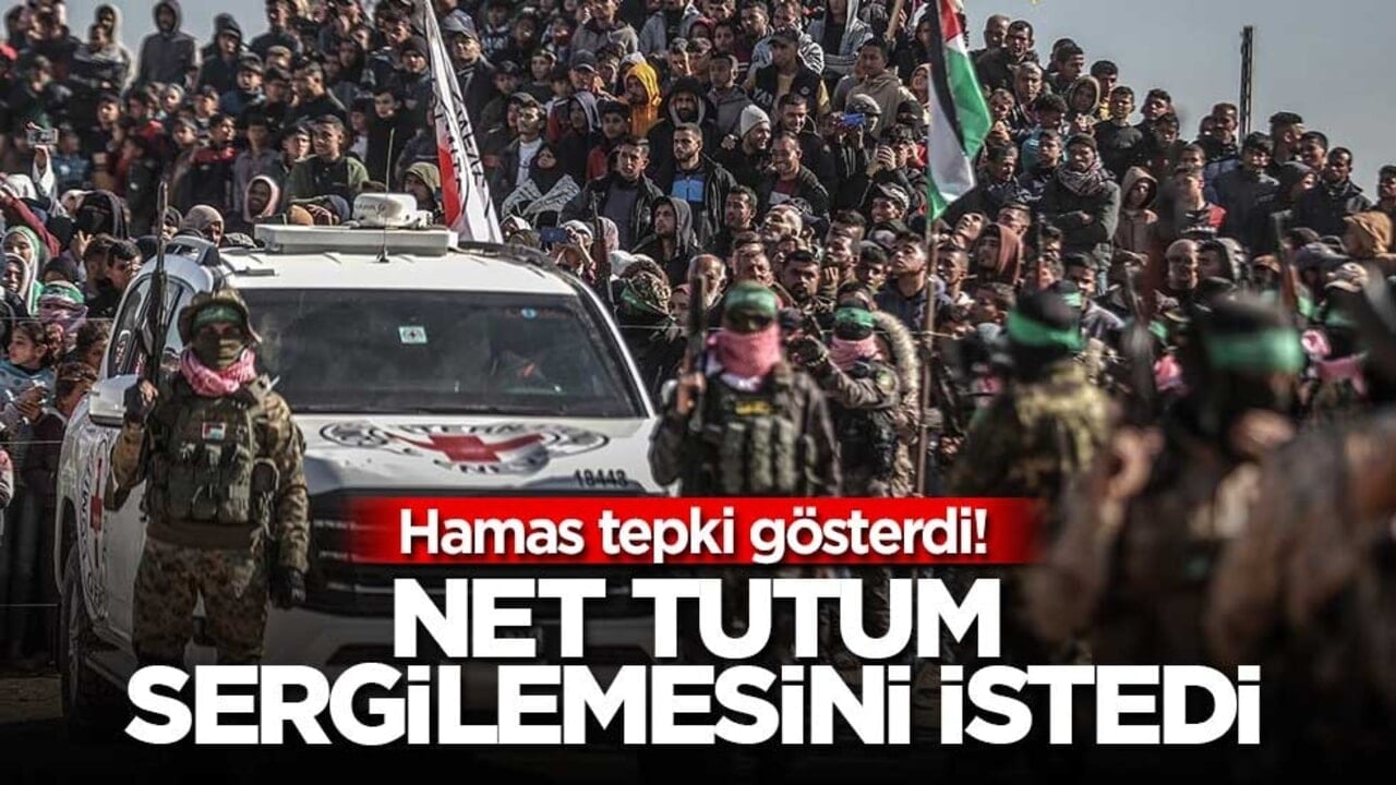 Hamas tepki gösterdi! Net tutum sergilemesini istedi