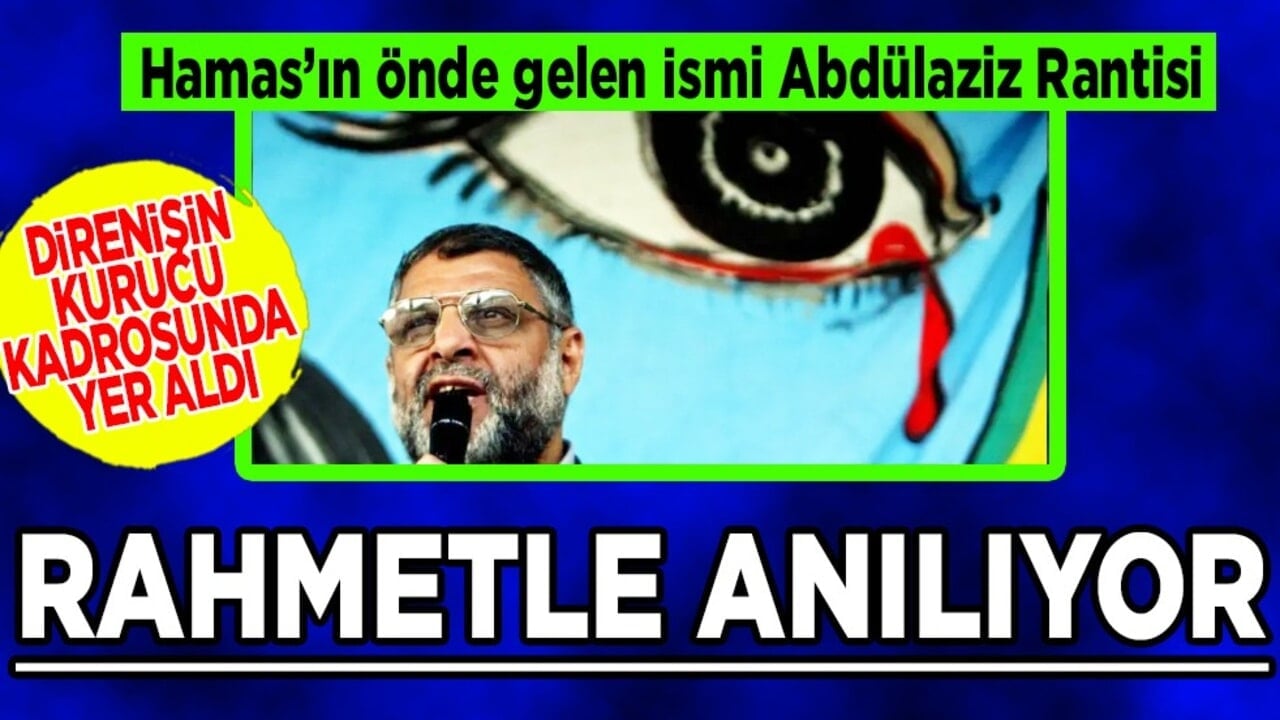 Hamas’ın Önde Gelen İsmi Abdülaziz Rantisi Şehadetinin 22. Yılında Anılıyor