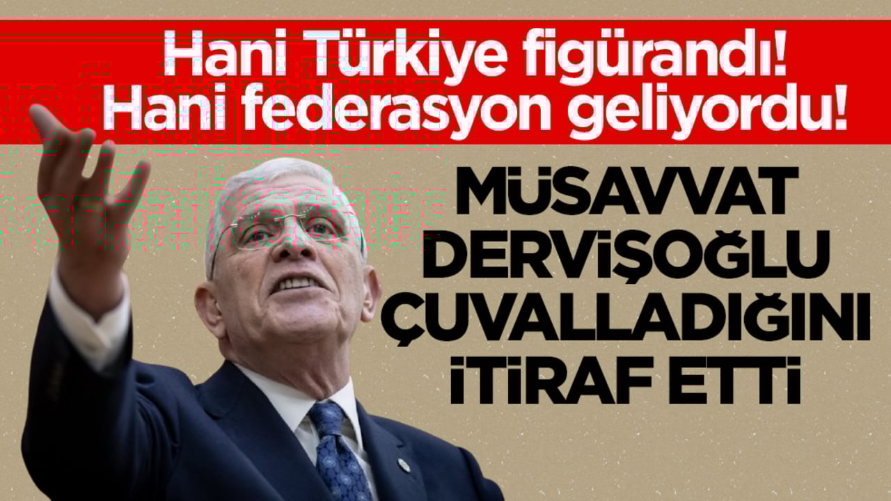 Hani Türkiye figürandı! Hani federasyon geliyordu! Müsavvat Dervişoğlu çuvalladığını itiraf etti