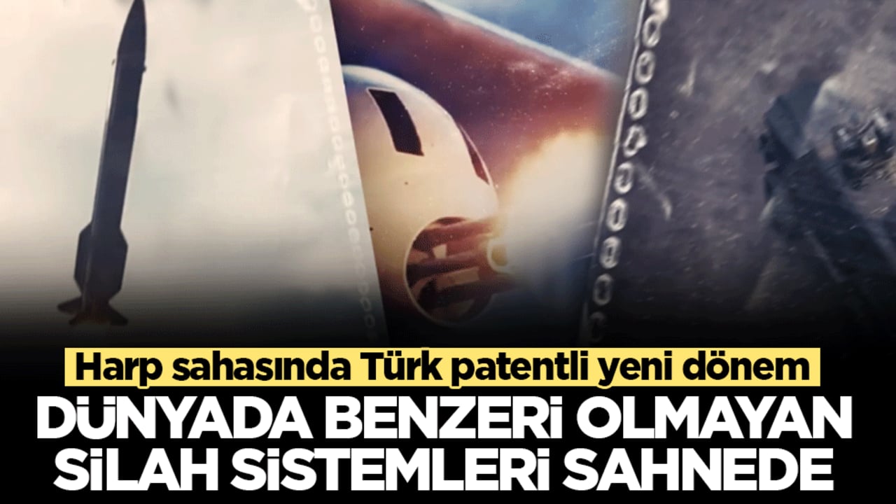 Harp sahasında Türk patentli yeni dönem: Dünyada benzeri olmayan silah sistemleri sahnede