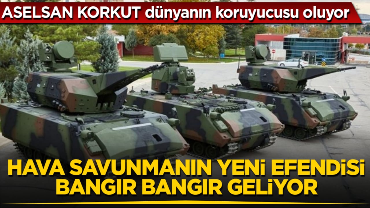 Hava savunmanın yeni efendisi bangır bangır geliyor! ASELSAN KORKUT dünyanın koruyucusu oluyor