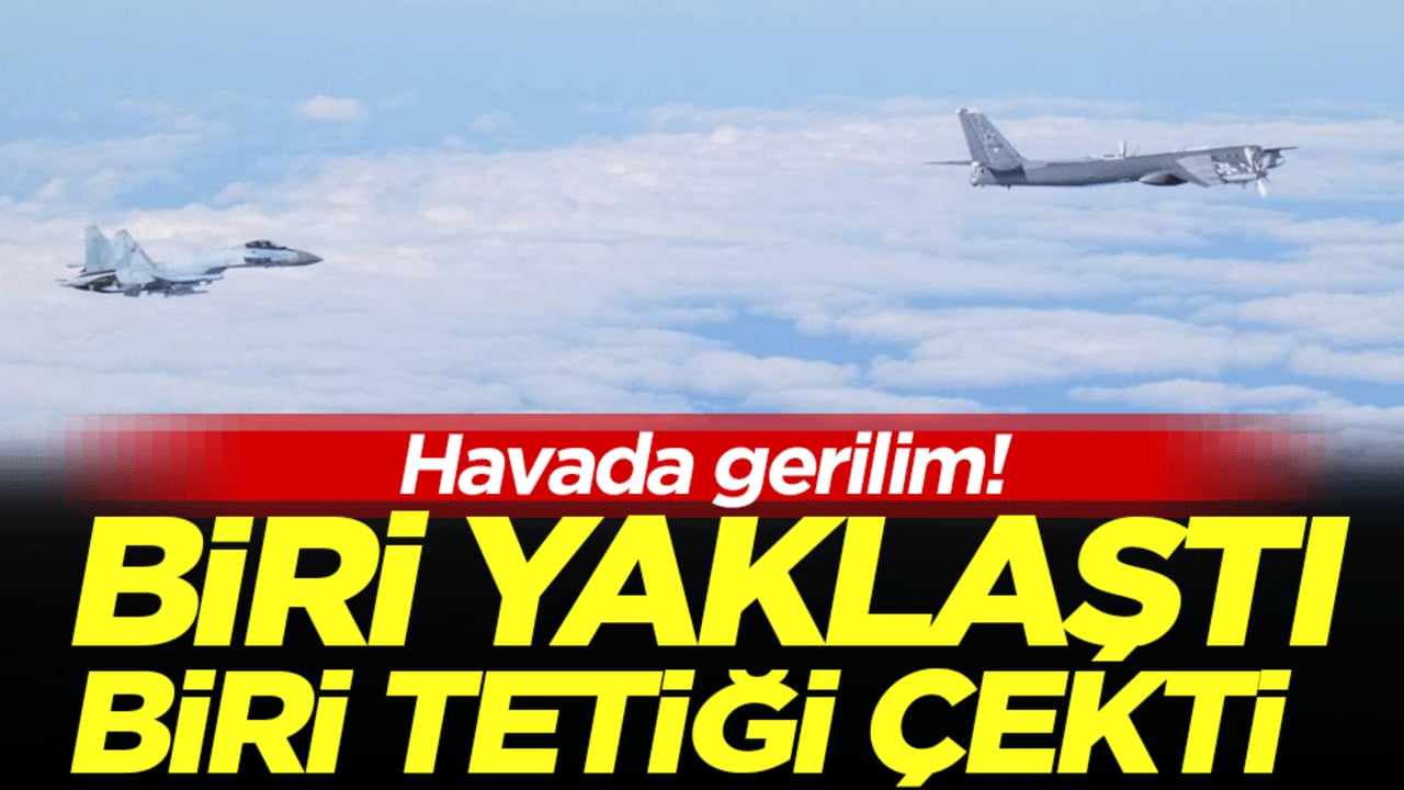 Havada gerilim: Biri yaklaştı biri tetiği çekti!