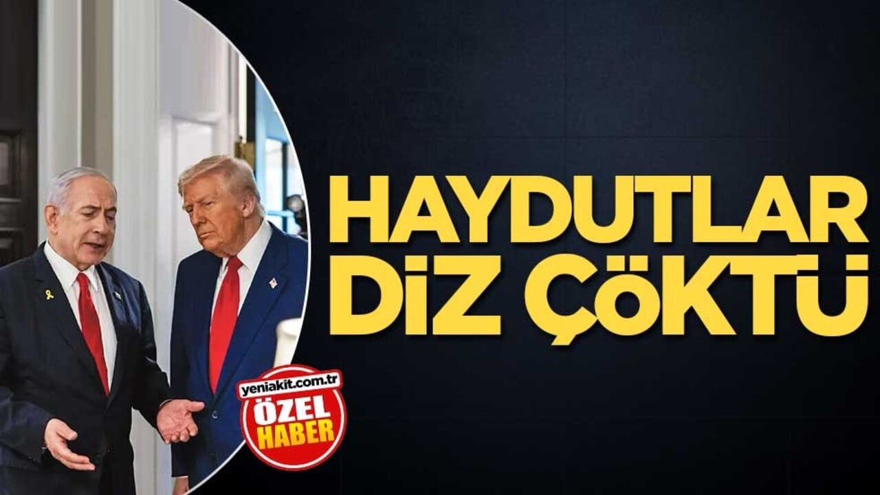 Haydutlar diz çöktü