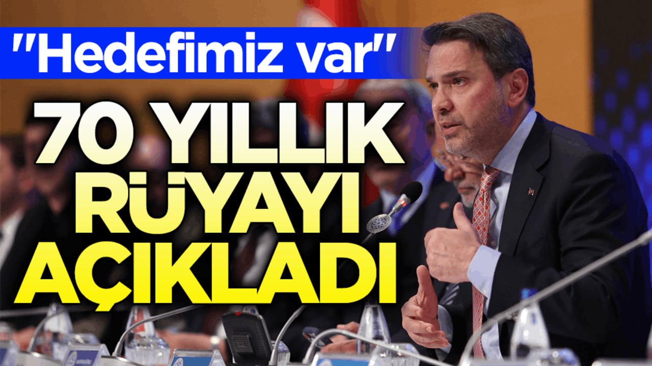 "Hedefimiz var" Bakan Bayraktar 70 yıllık rüyayı açıkladı