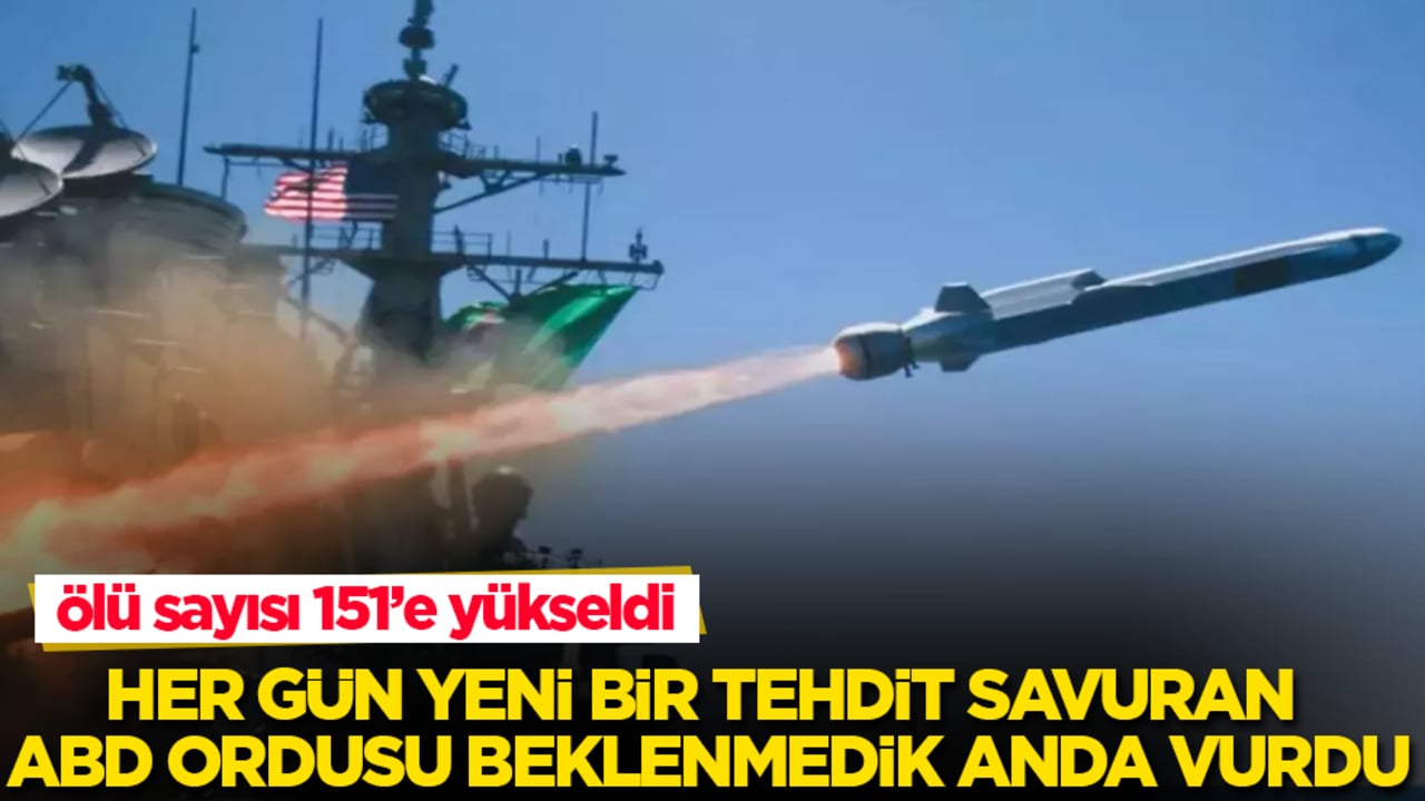 Her gün yeni bir tehdit savuran ABD ordusu beklenmedik anda vurdu! Ölü sayısı 151’e yükseldi