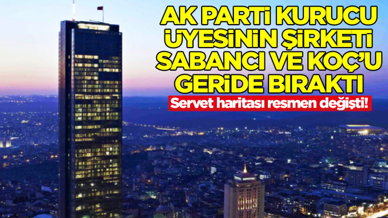 Her şey bir anda oldu! AK Parti kurucu üyesinin şirketi Koç Holding ve Sabancı'yı solladı