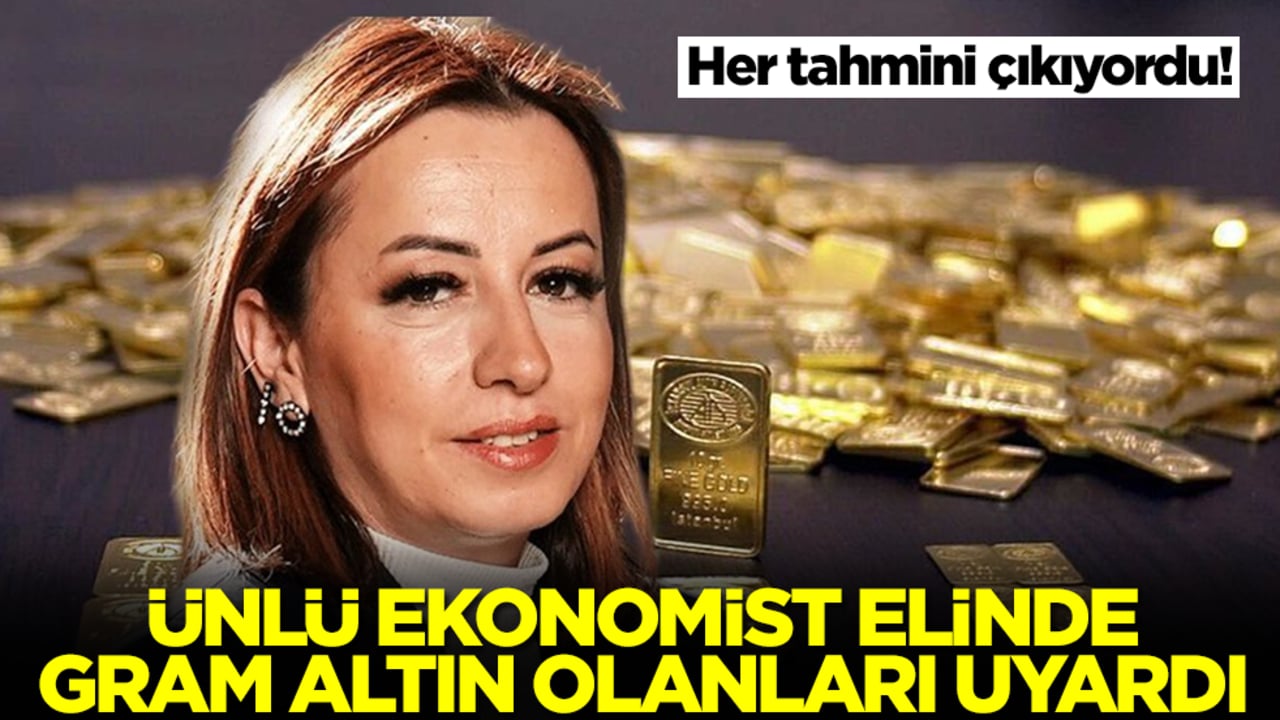 Her tahmini çıkıyordu! Ekonomist Filiz Eryılmaz elinde gram altın olanları uyardı