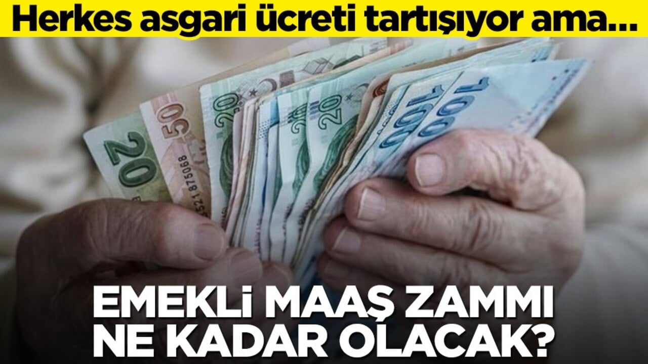 Herkes asgari ücreti tartışıyor ama… Emekli maaş zammı ne kadar olacak?