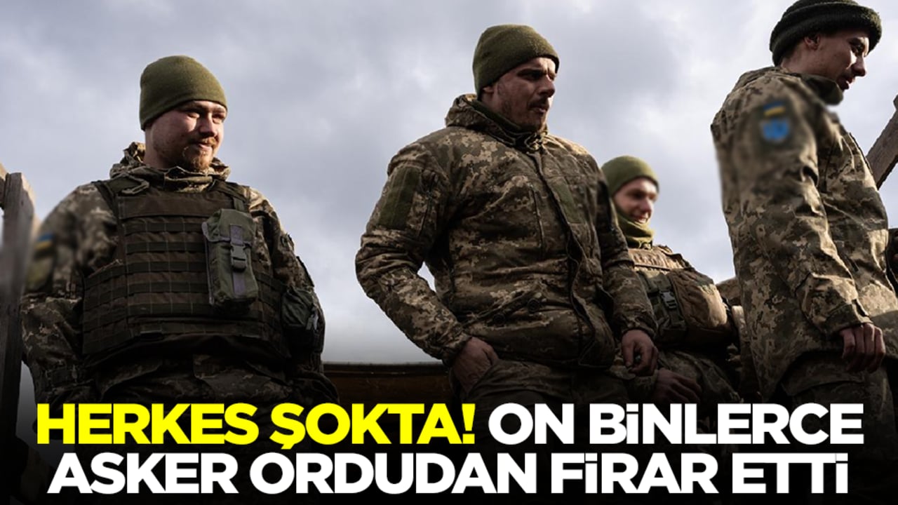 Herkes şokta! On binlerce asker ordudan firar etti