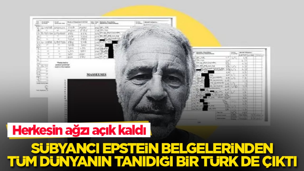 Herkesin ağzı açık kaldı! Sübyancı Epstein belgelerinden, tüm dünyanın tanıdığı bir Türk de çıktı