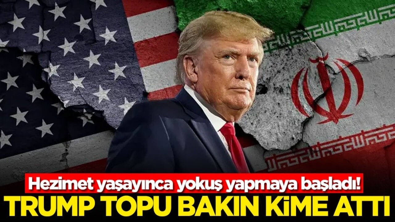 Hezimet yaşayınca yokuş yapmaya başladı! Trump topu bakın kime attı