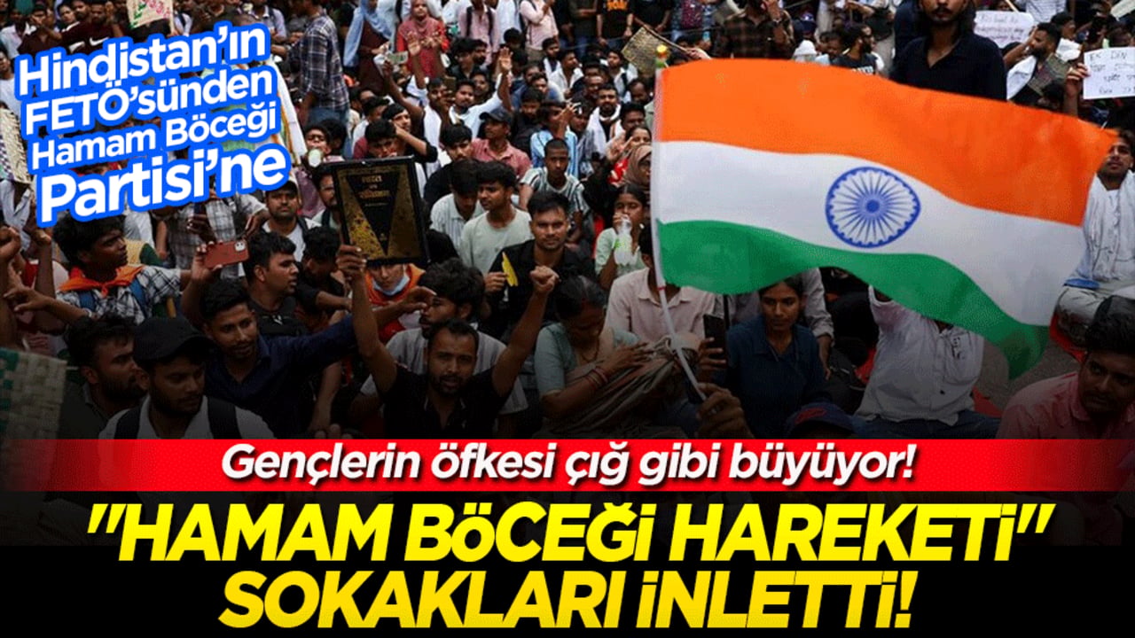 Hindistan'da gençlerin öfkesi çığ gibi büyüyor! "Hamam Böceği Hareketi" sokakları inletti!