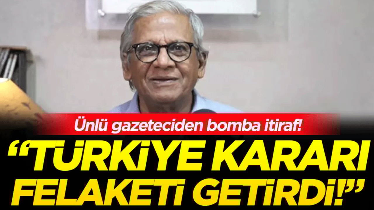 Hintli gazeteciden bomba itiraf: Türkiye kararı felaketi getirdi!