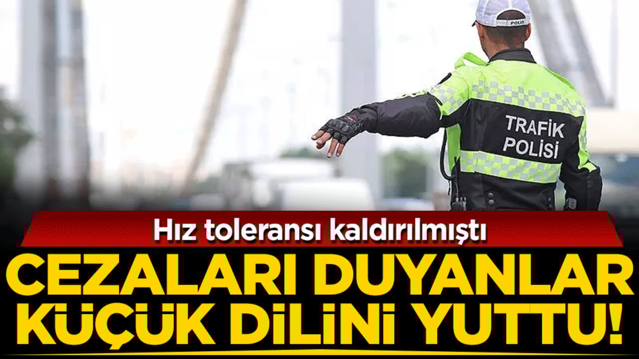 Hız sınırı toleransı kalkmıştı: Yeni cezaları duyanlar küçük dilini yuttu!